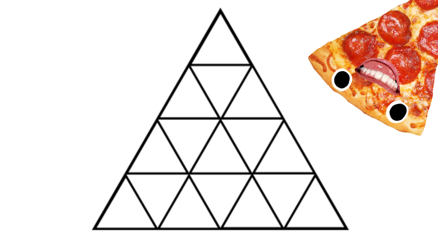 How many triangles are in this picture?